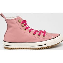 Converse - Trampki. Szare trampki i tenisówki damskie Converse, z materiału. Za 399.90 zł.