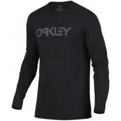 Oakley Koszulka Męska 100c-Mark Ii L/S Tee Blackout M. Bluzki z długim rękawem męskie marki Oakley. Za 135.00 zł.