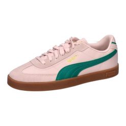 Buty sportowe damskie Puma Club Ii Era. Czerwone obuwie sportowe damskie Puma, bez wzorów, z zamszu, trekkingowe. Za 189.00 zł.