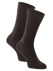 FALKE Skarpety pakowane po 2 szt. Mężczyźni Bawełna brązowy, 39-42. Brązowe skarpety męskie Falke, bez wzorów, z bawełny. Za 69.95 zł.