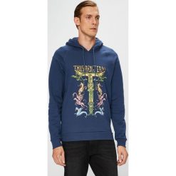Trussardi Jeans - Bluza. Szare bluzy męskie TRUSSARDI JEANS, z nadrukiem, z bawełny. W wyprzedaży za 379.90 zł.