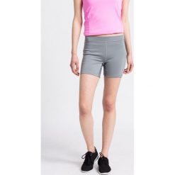 Adidas Performance - Szorty. Szare szorty sportowe damskie adidas Performance, z dzianiny. W wyprzedaży za 59.90 zł.