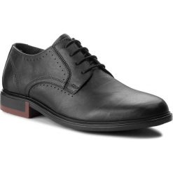 Półbuty TOMMY HILFIGER - Color Block Heel Bro FM0FM01735 Black 990. Czarne eleganckie półbuty Tommy Hilfiger, z materiału. Za 649.00 zł.
