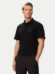 BOSS Polo Spirit70Jacq S 50560415 Czarny Regular Fit. Czarne koszulki polo męskie Boss, m, bez wzorów, z bawełny, bez ramiączek. Za 799.99 zł.
