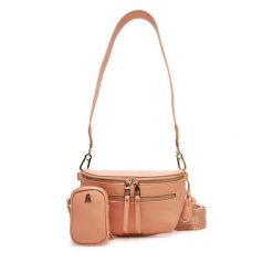Saszetka nerka Steve Madden. Brązowe torebki do ręki damskie Steve Madden, bez wzorów, bez dodatków. Za 309.99 zł.