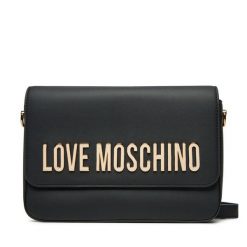 Torebka LOVE MOSCHINO. Czarne torebki do ręki damskie Love Moschino, bez wzorów, klasyczne, bez dodatków. Za 469.99 zł.