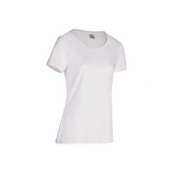 Koszulka Gym. T-shirty damskie DOMYOS, z bawełny. W wyprzedaży za 15.99 zł.