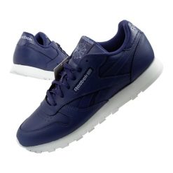Buty sportowe damskie Reebok Classic. Fioletowe obuwie sportowe damskie Reebok, bez wzorów, z gumy, trekkingowe, Reebok Classic. Za 119.00 zł.