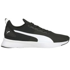 Buty do biegania męskie PUMA Flyer Runner Mesh. Białe buty sportowe męskie Puma, z meshu, bez zapięcia, do biegania. Za 273.00 zł.
