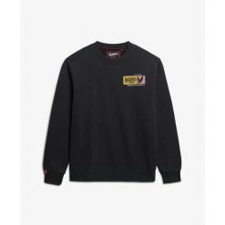 Bluza Superdry Service Supply. Czarne bluzy męskie Superdry., m, bez wzorów, bez kaptura. Za 326.00 zł.