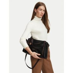 Torebka Liu Jo. Czarne torebki do ręki damskie Liu Jo, bez wzorów, klasyczne, bez dodatków. Za 679.99 zł.