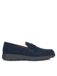 Geox Lordsy U Spherica EC10 U45GHC 00022 C4002 Granatowy. Niebieskie mokasyny męskie Geox, ze skóry. Za 399.99 zł.