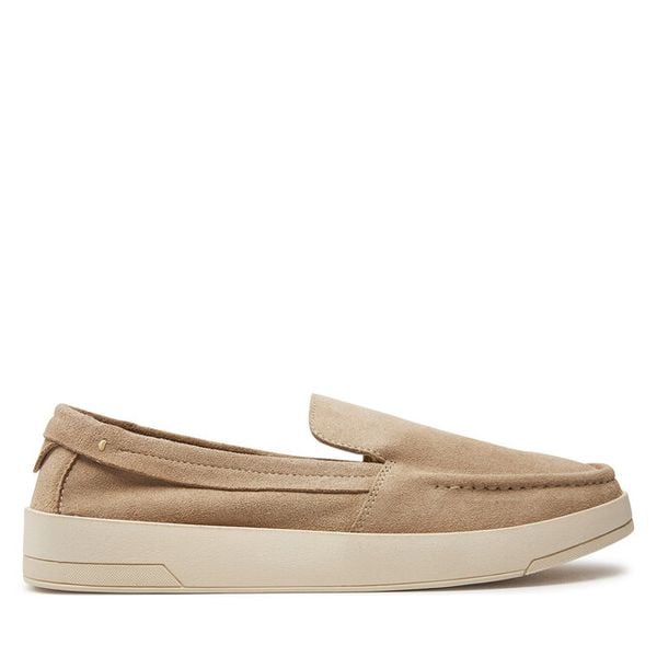 Półbuty Jack & Jones. Brązowe półbuty na co dzień męskie Jack & Jones, bez zapięcia. Za 199.99 zł.