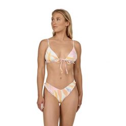 Kostium kąpiący dwuczęściowy w kwiaty dla kobiet Salty Crew Skimpy V. Białe bikini damskie SALTY CREW, s, bez wzorów. Za 276.50 zł.