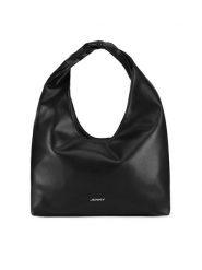 JENNY Torebka JEN-L-006-07 Czarny. Czarne torebki do ręki damskie Jenny, bez wzorów, z tworzywa sztucznego, bez dodatków. Za 169.99 zł.
