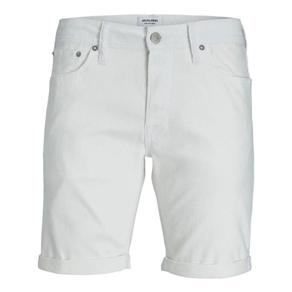 Krótka kurtka Jack & Jones Rick białe dżinsy. Czerwone jeansy męskie Jack&Jones, na lato, l, bez wzorów, z denimu, bez kaptura. Za 190.35 zł.