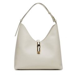Torebka Furla. Białe torebki do ręki damskie Furla, bez wzorów, klasyczne, bez dodatków. Za 1,059.00 zł.
