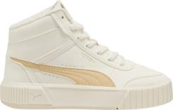 Puma Buty damskie zimowe Puma Carina Mia Mid WTR białe 403584 02 38. Białe obuwie sportowe damskie Puma, bez wzorów. Za 313.15 zł.