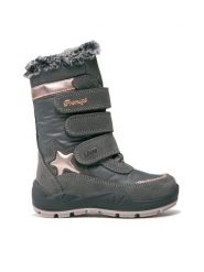 Primigi Kozaki GORE-TEX 4883055 M Szary. Szare buty zimowe dziewczęce Primigi, bez wzorów, z gore-texu, bez zapięcia. Za 469.99 zł.