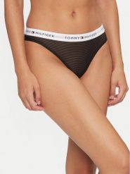 Tommy Hilfiger Komplet 3 par stringów UW0UW05532 Czarny. Czarne stringi damskie Tommy Hilfiger, xs, bez wzorów, z syntetyku. Za 119.99 zł.