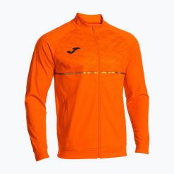 Bluza do biegania męska Joma Record III Full Zip. Brązowe bluzy męskie Joma, m, bez wzorów, bez kaptura, do biegania. Za 129.99 zł.