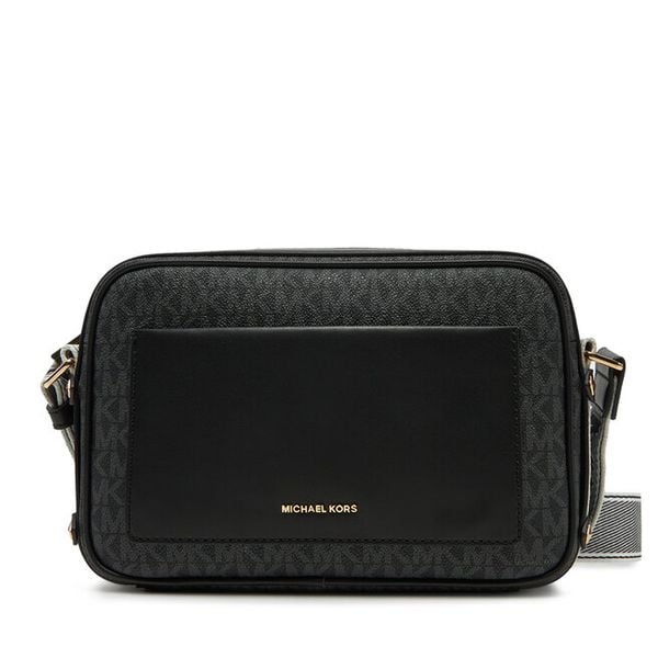Torebka Michael Kors. Czarne listonoszki damskie Michael Kors, bez wzorów, bez dodatków. Za 759.99 zł.