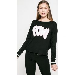 Only - Sweter. Szare swetry damskie Only, z dzianiny, z okrągłym kołnierzem. W wyprzedaży za 59.90 zł.