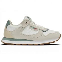 Buty do chodzenia damskie K-Swiss Vista Runner T. Białe obuwie sportowe damskie K-SWISS, z aplikacjami, z jeansu, trekkingowe. Za 379.99 zł.