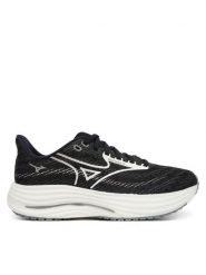 Mizuno Buty do biegania Wave Rider 29 J1GD2503 22 Czarny. Czarne obuwie sportowe damskie Mizuno, bez wzorów, z materiału, do biegania. Za 689.99 zł.