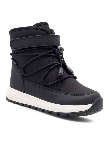 Nelli Blu Śniegowce XT-L4058(III)DZ Czarny. Czarne buty zimowe dziewczęce Nelli Blu, bez wzorów, z materiału, bez zapięcia. Za 149.99 zł.