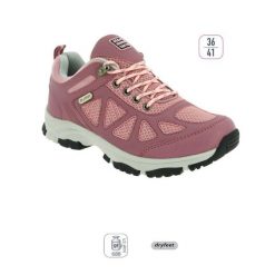 Damskie buty trekkingowe z niską cholewką Élémenterre Sanbona. Czerwone trekkingi damskie Elementerre, przed kostkę, trekkingowe. Za 240.00 zł.