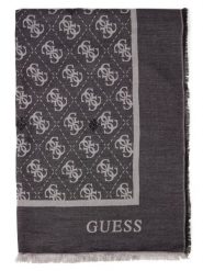 GUESS Chustka Kobiety wiskoza szary|czarny, ONE SIZE. Czarne szaliki i chusty damskie Guess, z aplikacjami, z wiskozy. Za 239.95 zł.