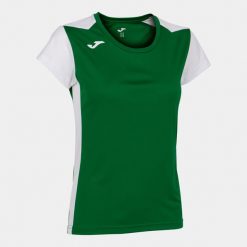 Koszulka do biegania damska Joma Record II. Białe t-shirty damskie Joma, xl, bez wzorów, sportowe, bez kołnierzyka. Za 92.40 zł.