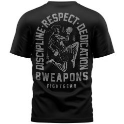 Koszulka 8 Weapons Tombstone. Czarne koszulki sportowe męskie 8 WEAPONS, m, bez wzorów, z bawełny, bez kołnierzyka, bez ramiączek, na fitness i siłownię. Za 166.50 zł.