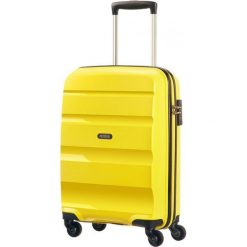 Walizka spinner BonAir Strict S - żółty (85A-06-001). Walizki męskie American Tourister. Za 325.86 zł.