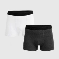 BOKSERKI MĘSKIE 4F 2PAK BIELIZNA MAJTKI L UBXSM022. Bokserki męskie 4f, l, bez wzorów, z bawełny. Za 52.00 zł.