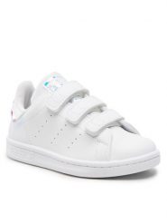 Adidas Sneakersy Stan Smith GY4241 Biały. Białe buty sportowe dziewczęce Adidas, bez wzorów, ze skóry, bez zapięcia. Za 189.99 zł.