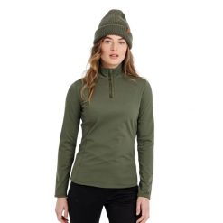 Spodnie narciarskie dla kobiet Protest Lullaby Softshell. Zielone spodnie snowboardowe damskie Protest, l, bez wzorów, z dżerseju, narciarskie. Za 552.50 zł.