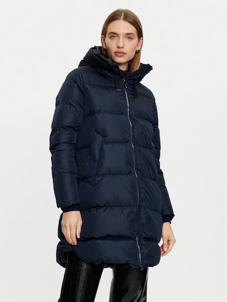 Bomboogie Kurtka puchowa CW6630TTNP4 Granatowy Regular Fit. Niebieskie kurtki damskie Bomboogie, bez wzorów, z puchu, bez kaptura. Za 959.00 zł.