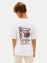 Tommy Hilfiger T-Shirt KB0KB10194 Biały Regular Fit. Białe t-shirty dla chłopców Tommy Hilfiger, bez wzorów, z bawełny, bez ramiączek. Za 129.99 zł.