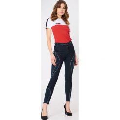 Tommy Hilfiger Spodnie 7/8 Gigi Hadid Venice - Blue. Spodnie materiałowe damskie marki Tommy Hilfiger. W wyprzedaży za 242.98 zł.