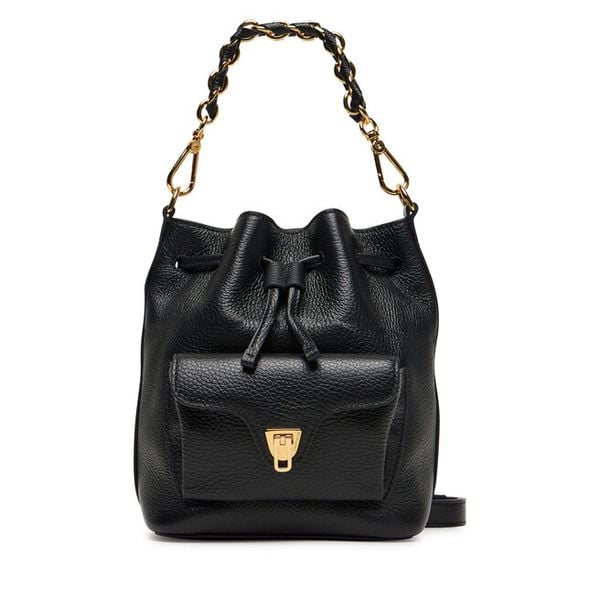 Torebka Coccinelle. Czarne torebki do ręki damskie Coccinelle, bez wzorów, bez dodatków. Za 1,299.00 zł.