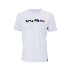 Koszulka Tecnifibre Club. Białe koszulki sportowe męskie TECNIFIBRE, s, bez wzorów, z bawełny, bez kołnierzyka, bez ramiączek, tenisowe. Za 89.00 zł.