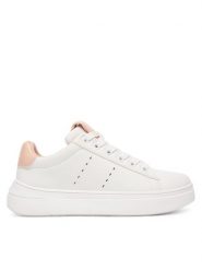 Calvin Klein Sneakersy V3A9-83221-1355A953 M Biały. Białe buty sportowe dziewczęce Calvin Klein, bez wzorów, ze skóry, bez zapięcia. Za 459.99 zł.