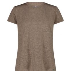 Koszulka damska turystyczna CMP 34N6796. Brązowe koszulki sportowe damskie CMP, m, bez wzorów, bez kołnierzyka, bez ramiączek, trekkingowe. Za 176.50 zł.