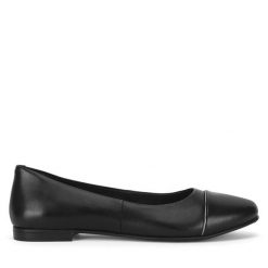 Baleriny Lasocki. Czarne baleriny damskie Lasocki, bez wzorów, bez obcasa. Za 139.99 zł.