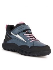 Geox Śniegowce J Simbyos Girl B Abx J36LGA 0MEFU C4321 M Niebieski. Niebieskie buty zimowe dziewczęce Geox, ze skóry, bez zapięcia. Za 609.99 zł.