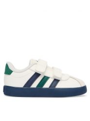 Adidas Sneakersy Vl Court 3.0 IH3964 Biały. Białe buty sportowe dziewczęce Adidas, bez wzorów, ze skóry, bez zapięcia. Za 179.99 zł.