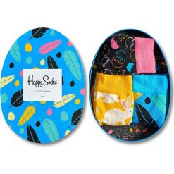 Zestaw 3 par wysokich skarpet unisex HAPPY SOCKS - XEAS08-9000 Czarny Kolorowy Niebieski Żółty. Skarpety damskie marki Happy Socks. Za 99.90 zł.
