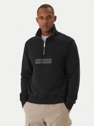 Napapijri Bluza B-Box NP0A4H96 Czarny Relaxed Fit. Czarne bluzy męskie Napapijri, m, bez wzorów, z bawełny, bez kaptura. Za 419.99 zł.